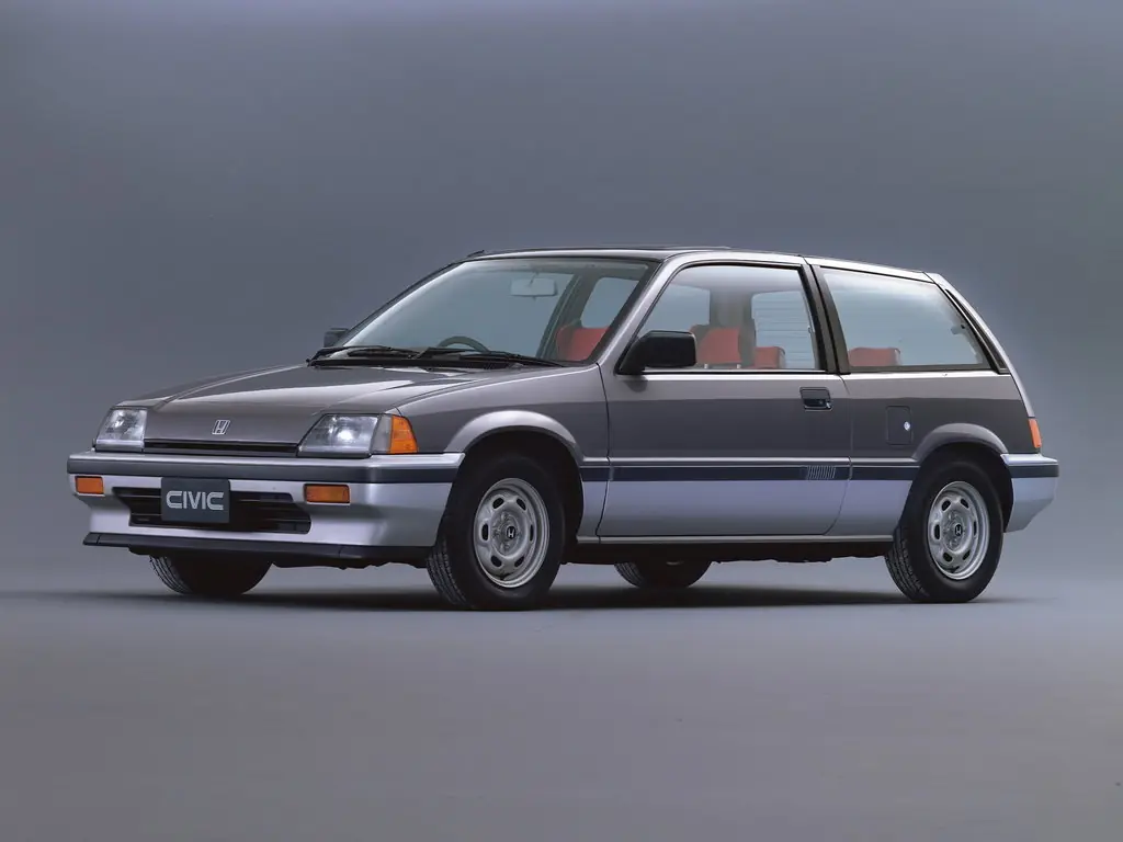 Honda Civic (AG, AH, AT) 3 поколение, хэтчбек 3 дв. (09.1983 - 08.1985)